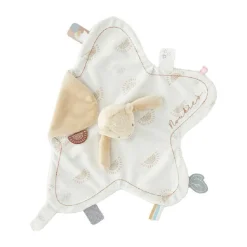 Doudou marionnette kendi en veloudoux beige