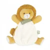 Doudou marionnette lion nougat