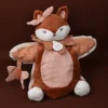 Doudou marionnette mina la renarde 25 cm