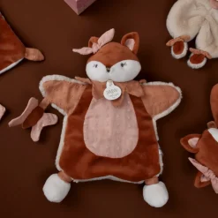 Doudou marionnette mina la renarde 25 cm