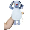 Doudou marionnette phosphorescente jules le chien