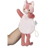 Doudou marionnette phosphorescente jeanne le chat