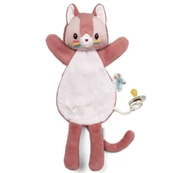 Doudou marionnette phosphorescente jeanne le chat