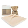 Doudou mouchoir boîte fleur ours