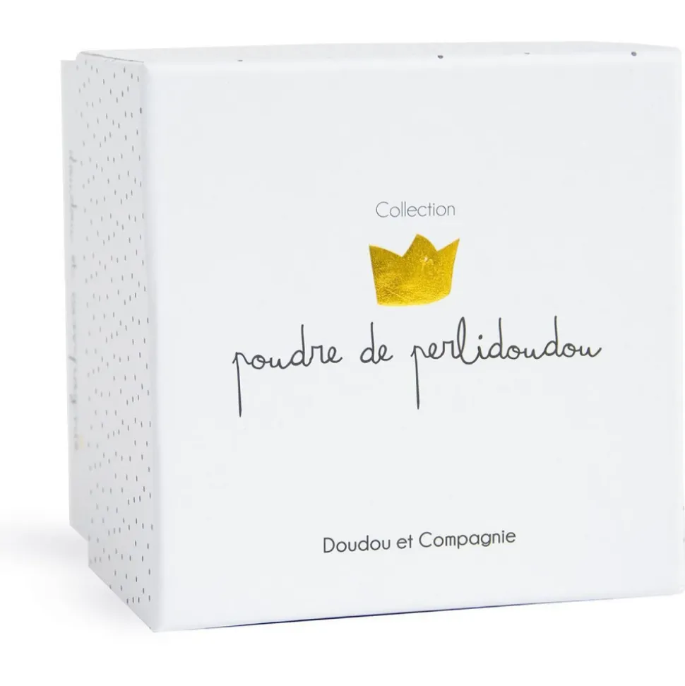 Doudou mouchoir perlidoudou ours petit roi