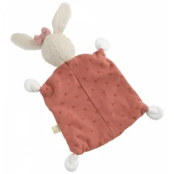 Doudou mouchoir plat petit coeur