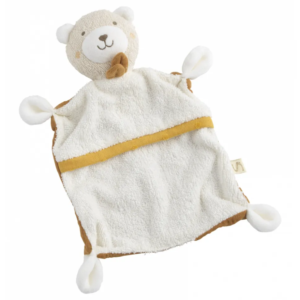 Doudou mouchoir plat petit soleil