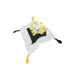Doudou mouchoir pluche et pompon