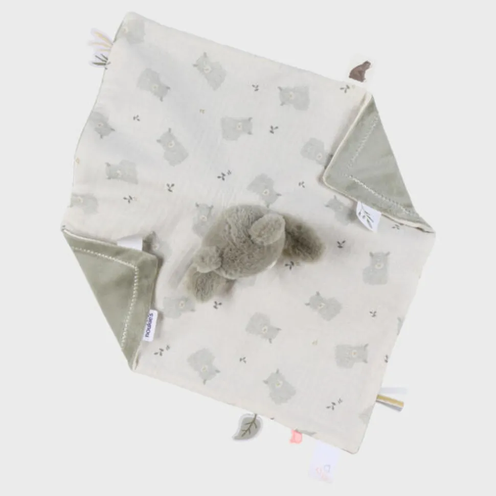 Doudou orso jour & nuit à tête réversible