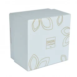 Doudou pantin lapin bonbon 20 cm bleu gris