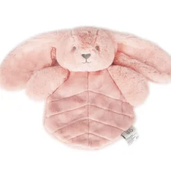 Doudou peluche lapin 30 cm - rose