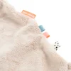 Doudou plat attache sucette lalee sable