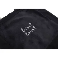 Doudou plat bleu marine