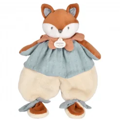 Doudou plat 29 cm timo le renard