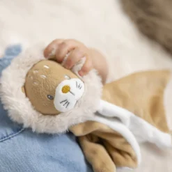 Doudou plat ernest le lion