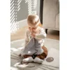 Doudou plat gris clair