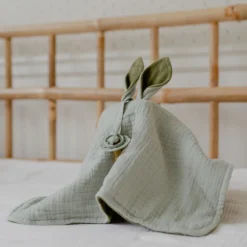 Doudou plat kangourou cornflower