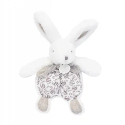 Doudou plat lapin blanc lapin doudou 18 cm