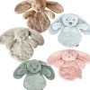 Doudou plat lapin 30 cm - sauge