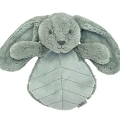 Doudou plat lapin 30 cm - sauge
