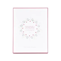 Doudou plat les chouchoux 20 cm souris