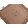 Doudou plat libellule marron