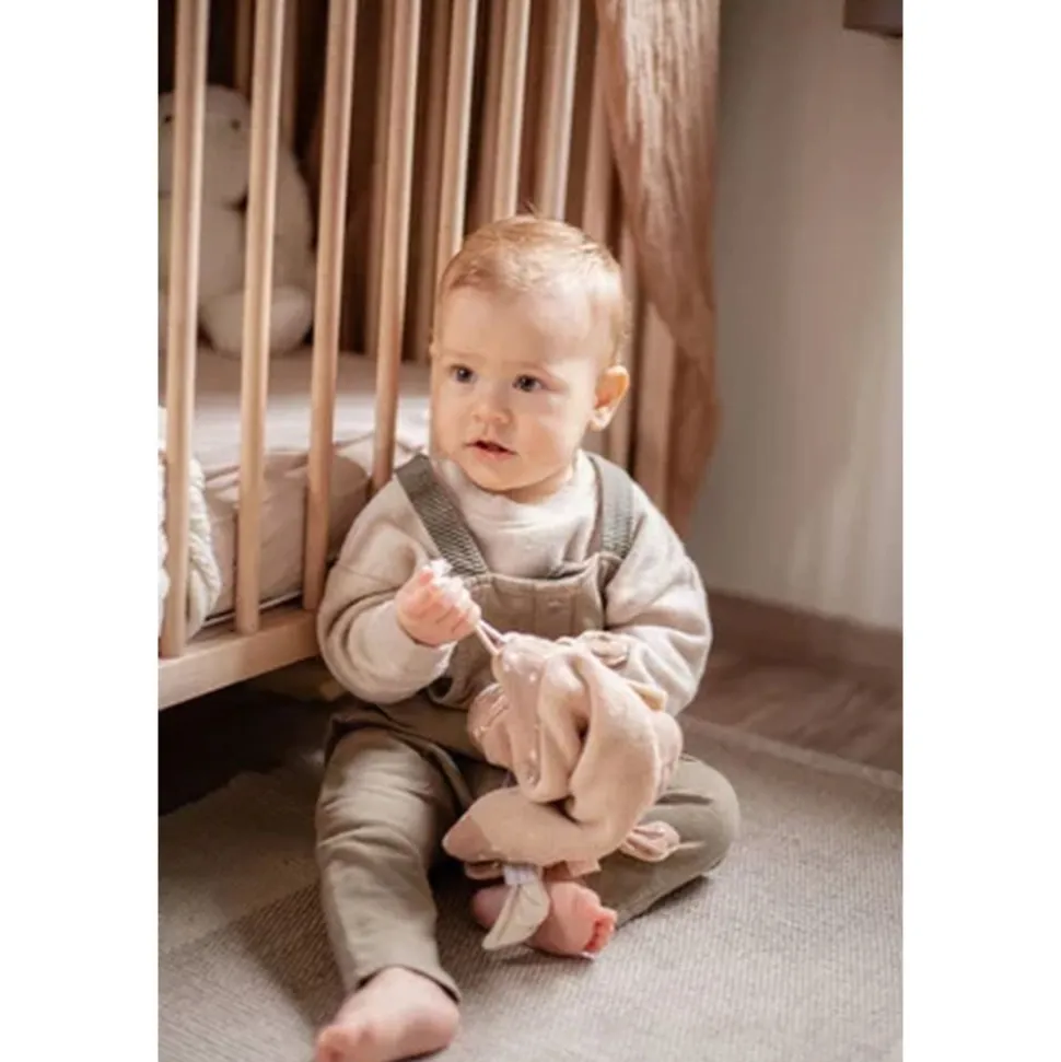 Doudou plat libellule marron