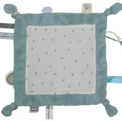 Doudou plat pissenlit bleu