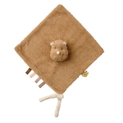 Doudou rhino bouclette caramel bouclette