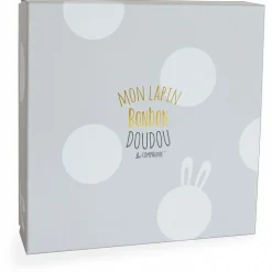 Doudou taupe lapin bonbon
