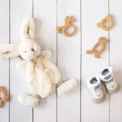 Doudou taupe lapin bonbon