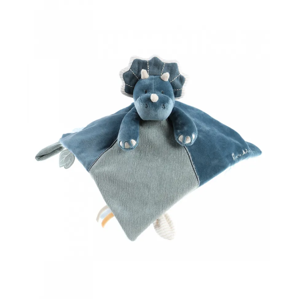 Doudou veloudoux tricératops