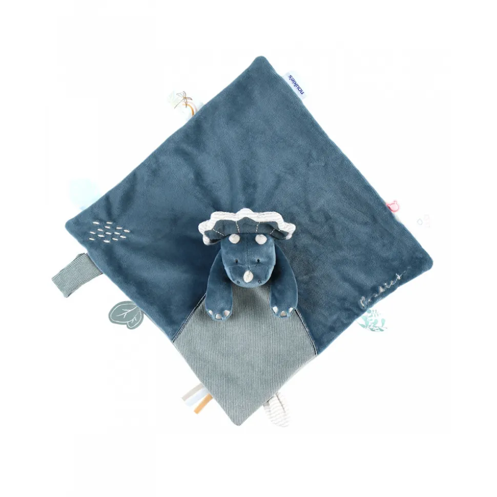 Doudou veloudoux tricératops