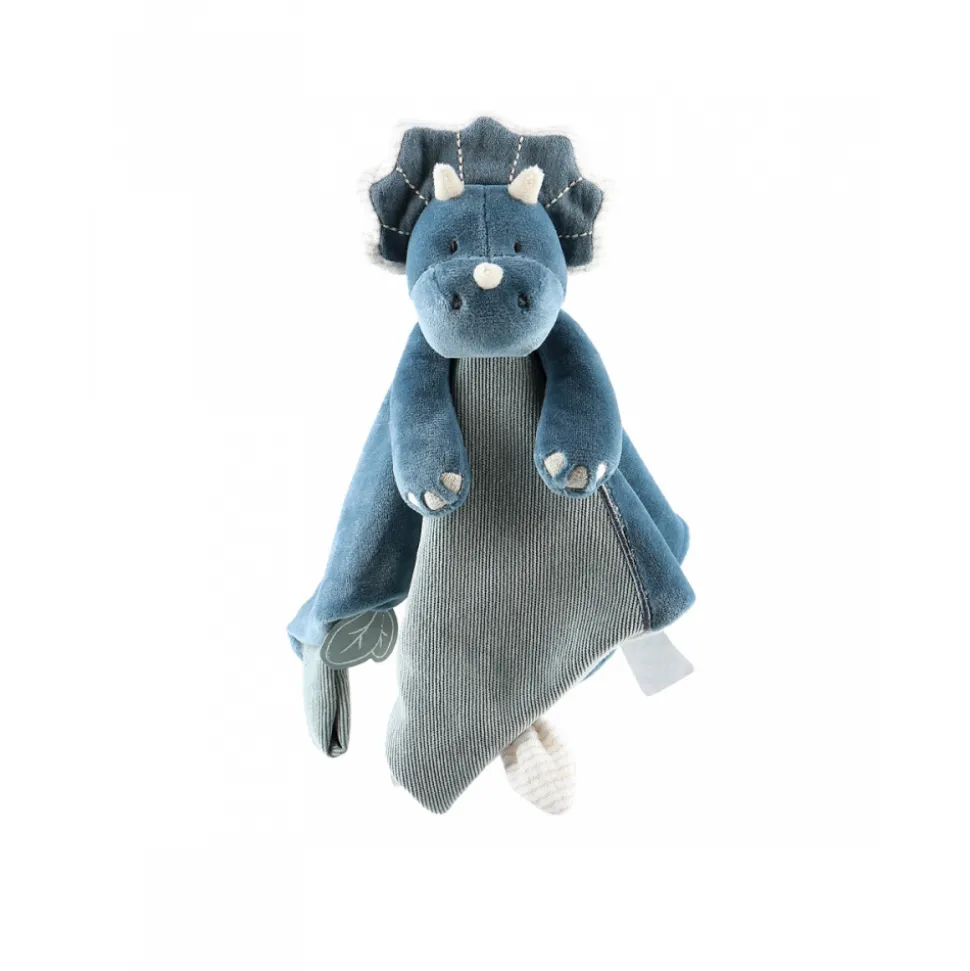 Doudou veloudoux tricératops