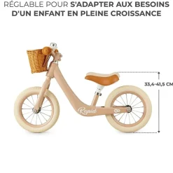 Draisienne rapid 2- rose