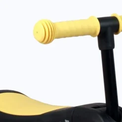 Draisienne évolutive 5 en 1 scootizz avec barre de poussée adulte jaune