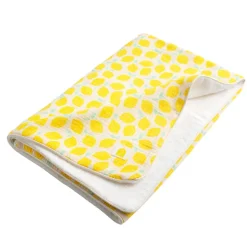 Drap de plage citron