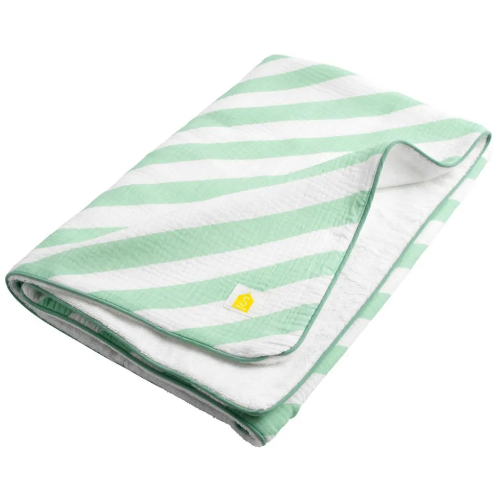 Drap de plage vert