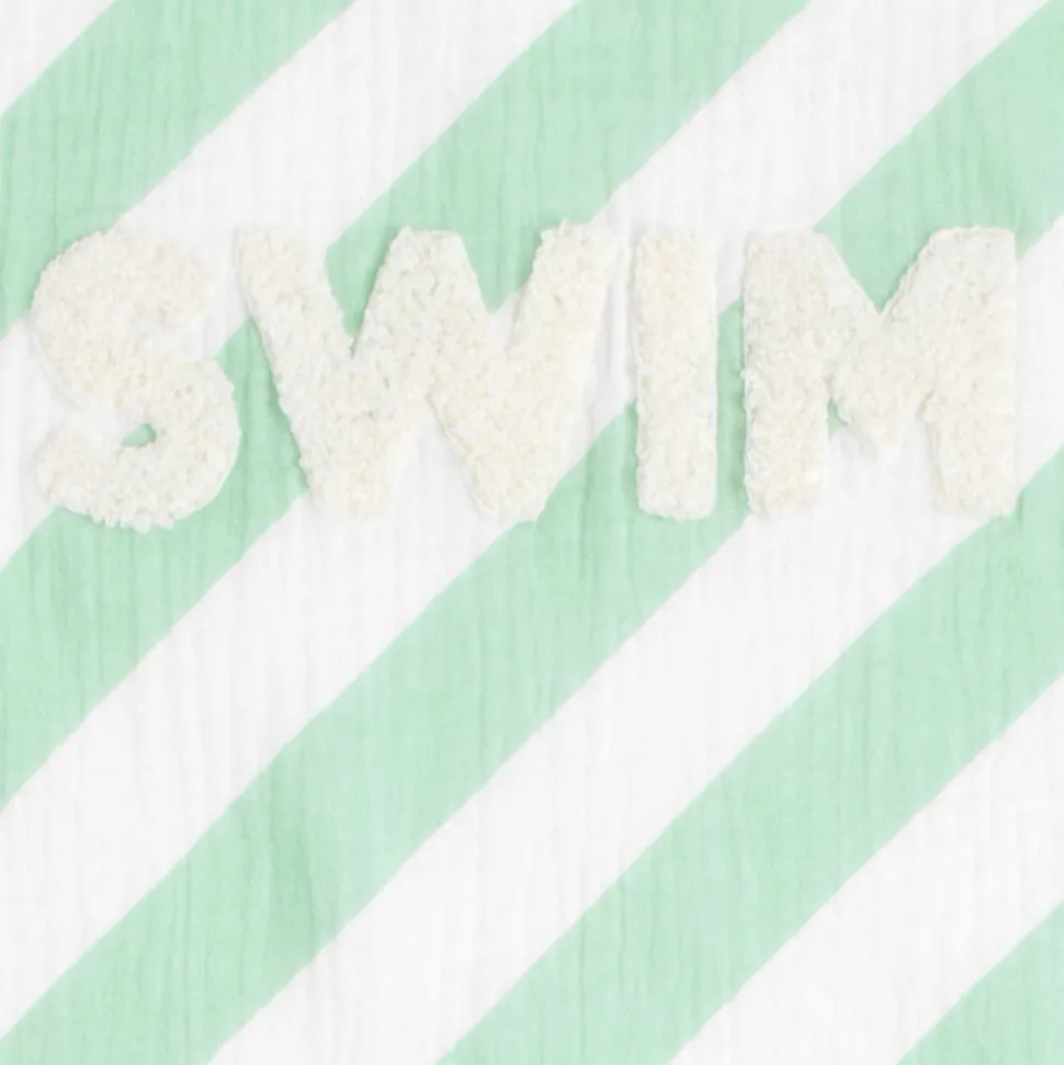 Drap de plage vert