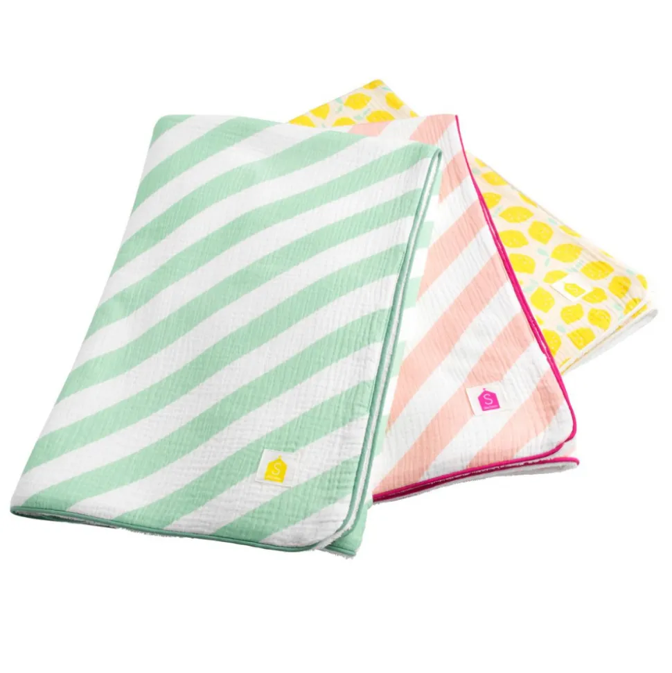 Drap de plage vert