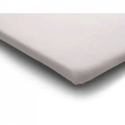 Drap housse bébé pour lit stardust minéral blanc