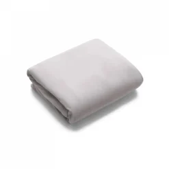 Drap housse bébé pour lit stardust minéral blanc
