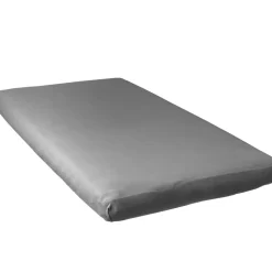 Drap housse bébé 70 x 140 cm gris