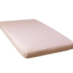 Drap housse bébé 70 x 140 cm rose