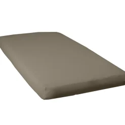 Drap housse bébé 60x120cm taupe