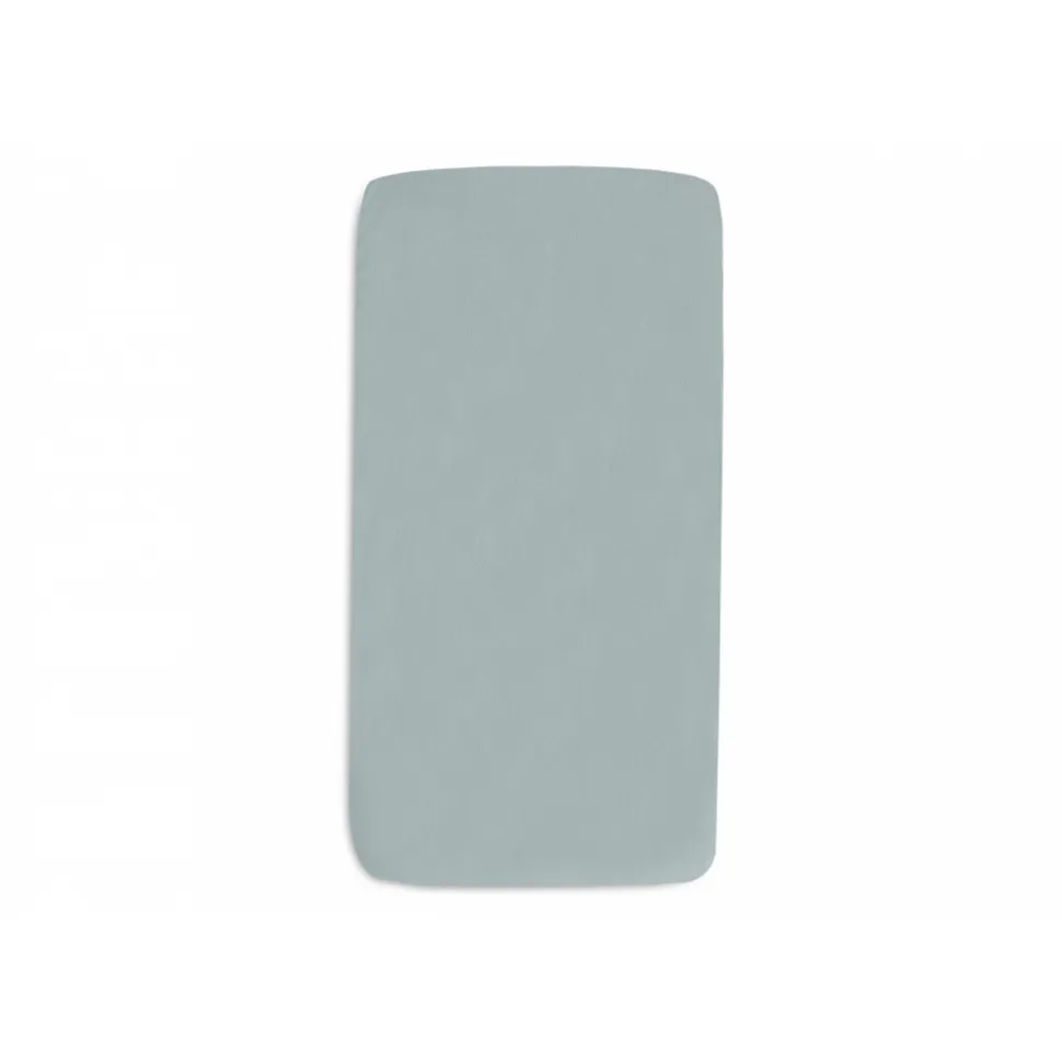 Drap housse berceau 40x80 cm jersey sea green