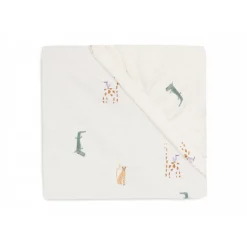 Drap housse berceau 40x80 cm jersey jungle jambo