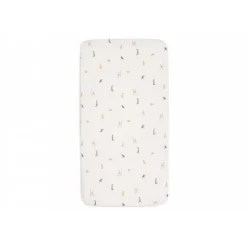 Drap housse berceau 40x80 cm jersey jungle jambo