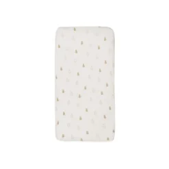 Drap housse berceau 40x80 cm jersey happy miffy nougat