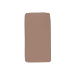 Drap housse berceau 40x80 cm jersey milky coffee